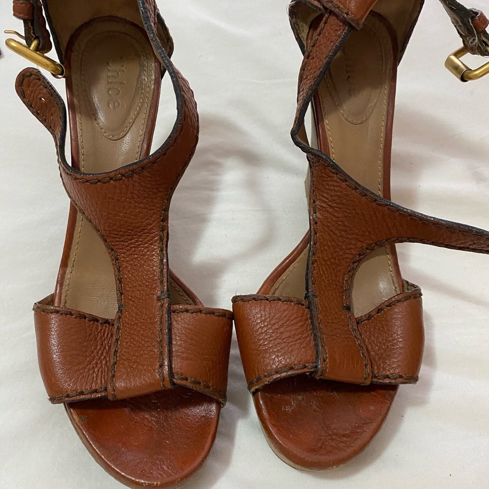 Chloe platform sandals